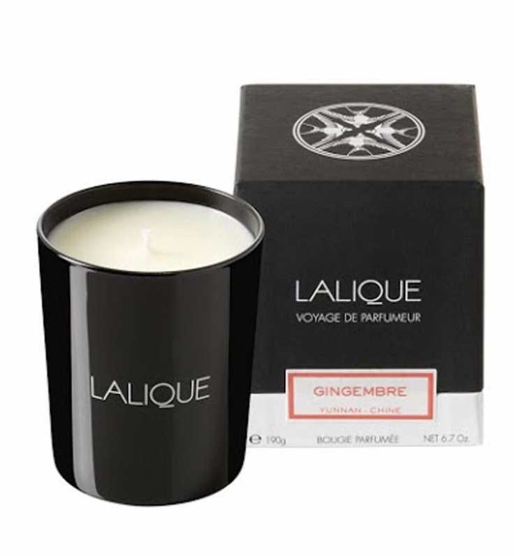 Lalique Ginger Scented Candle 190g: Yunnan Ginger