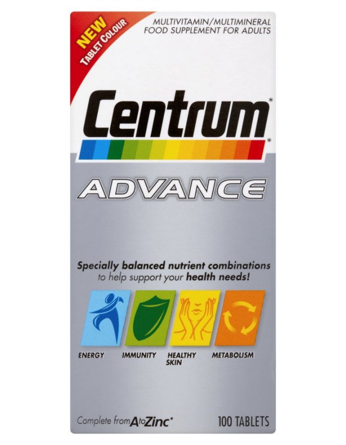 Centrum Advance Multivitamin X 100 Tablets Centrum Advance Multivitamin X 100 Tablets