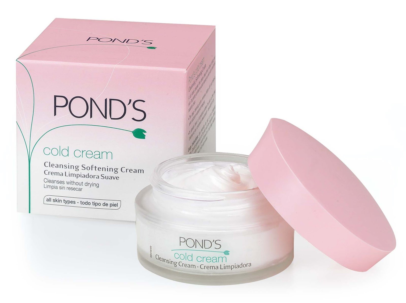 Ponds Cold Cream Cleansing Softening Cream For All Skin Types 50ml