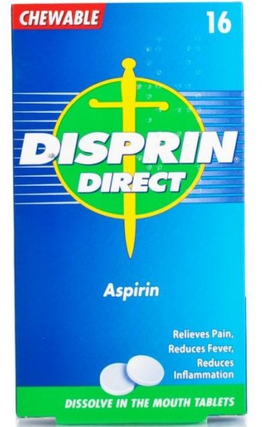 Disprin Direct Chewable X 16 Tablets