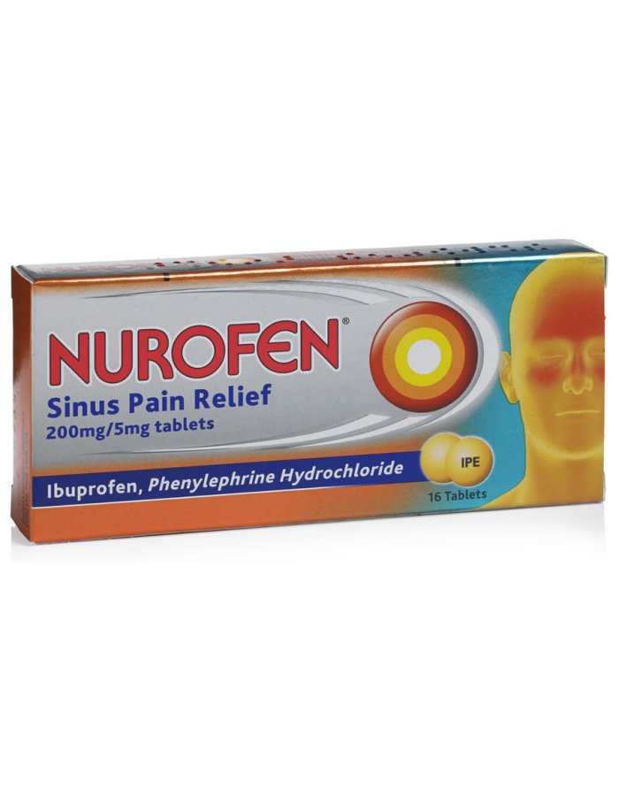 Nurofen Sinus Pain Relief X 16 Tablets