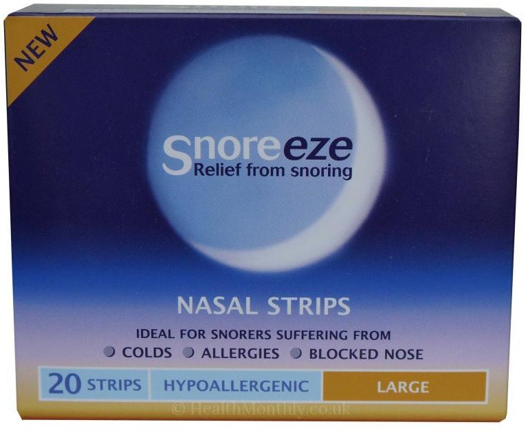 Snoreeze Nasal Strips Large X 20