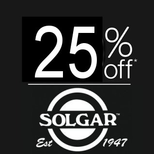 25% off all Solgar Vitamins